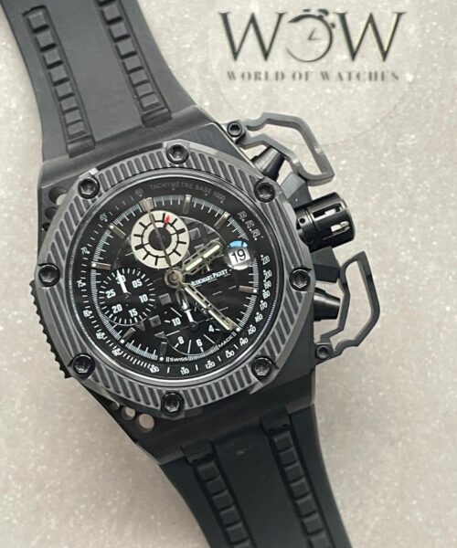 Royal Oak Offshore Survivor IPF 1:1 Limited Edition on Black Rubber Strap A7750