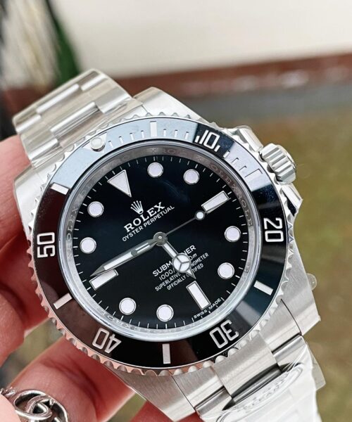 Submariner 114060 No Date Black Ceramic 904L Steel CF 1:1 Best Edition CLEAN SH3130