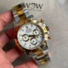 Daytona 116523 BTF SS 904L & YG Yellow Gold White Dial 4130