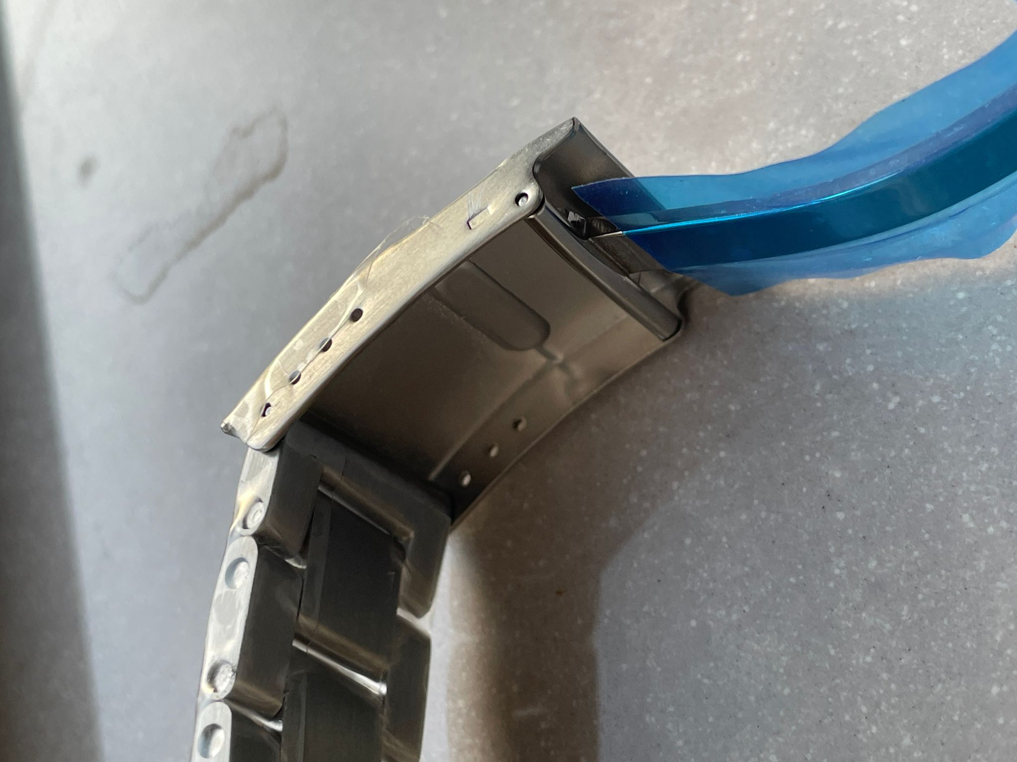 Superocean Automatic 44 BLSF 1:1 Best Edition orange Dial Black Bezel on SS Strap A2824 - Image 8