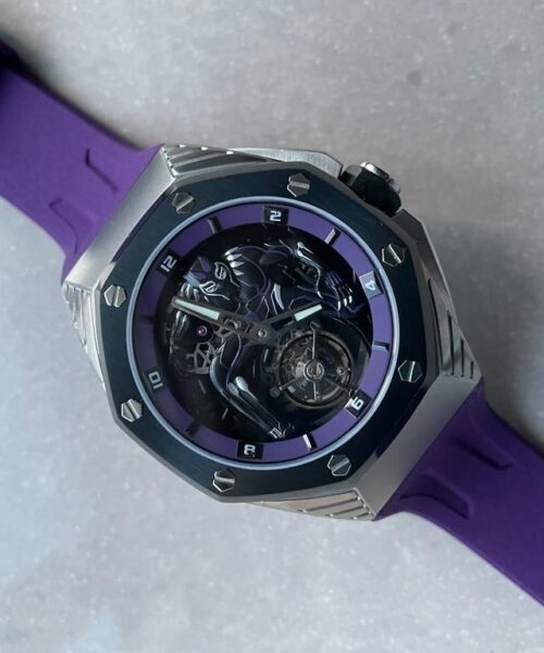 Royal Oak Concept Black Panther Flying Tourbillon Watch