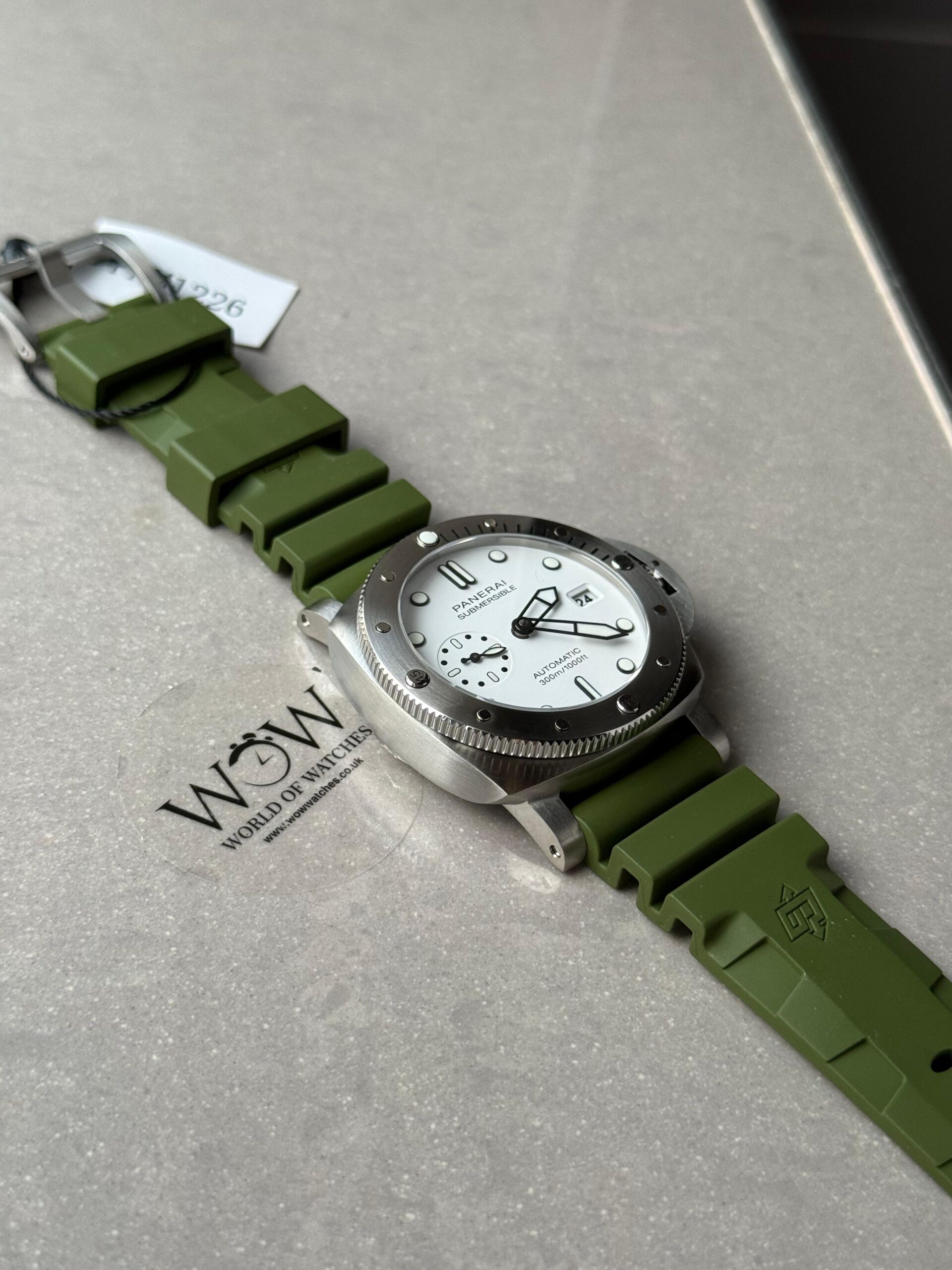 PAM1226 V SS VSF 1:1 Best Edition on Green Rubber Strap P900 - Image 4