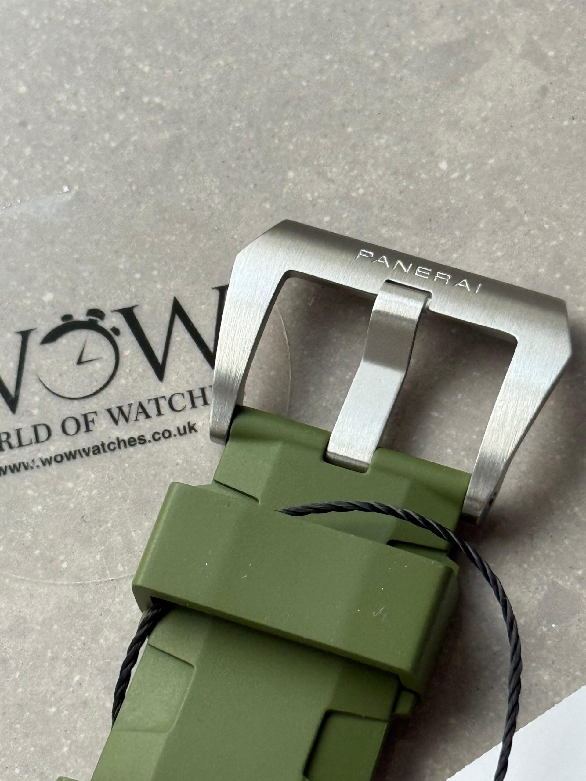PAM1226 V SS VSF 1:1 Best Edition on Green Rubber Strap P900 - Image 6