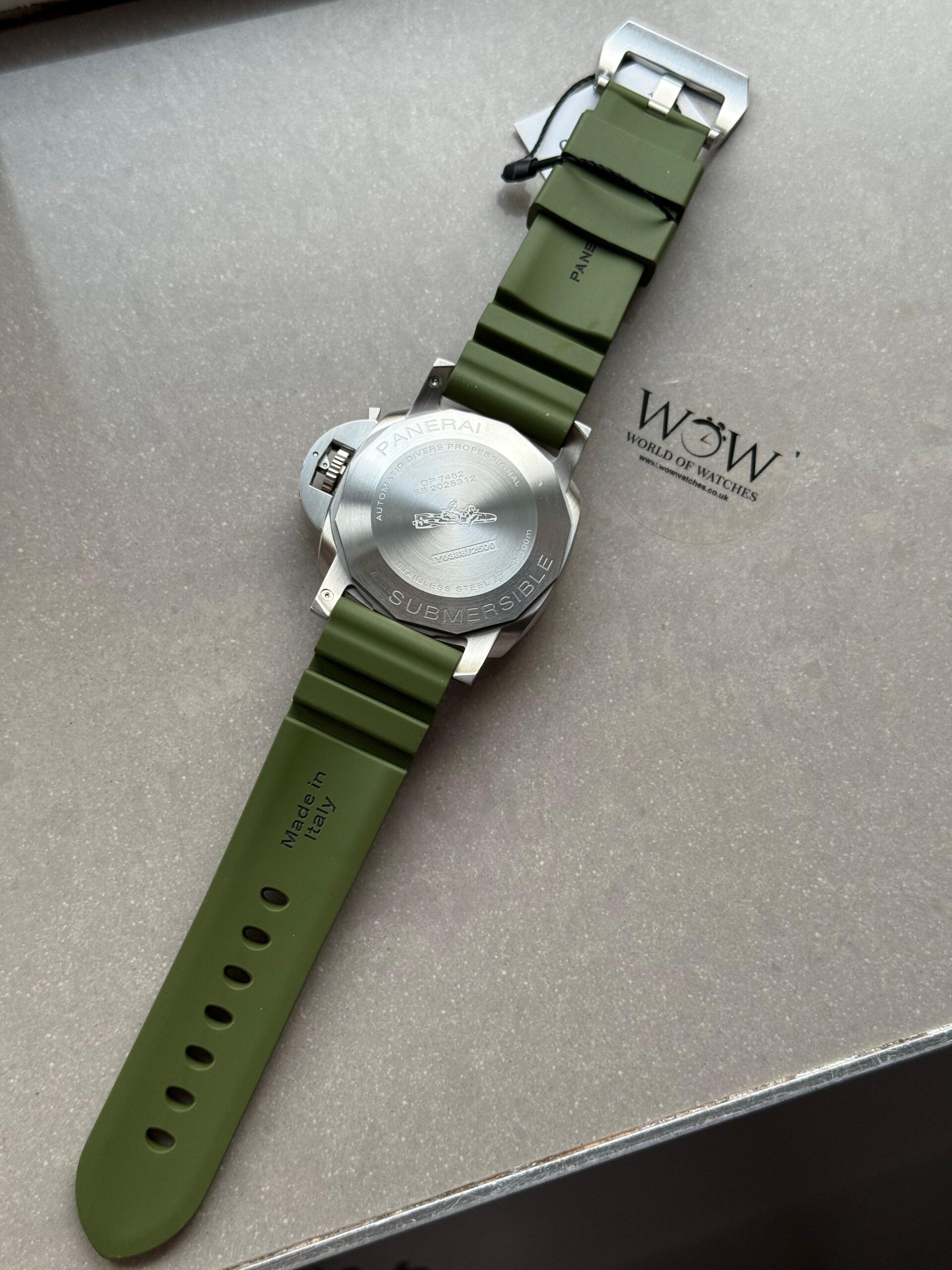 PAM1226 V SS VSF 1:1 Best Edition on Green Rubber Strap P900 - Image 14