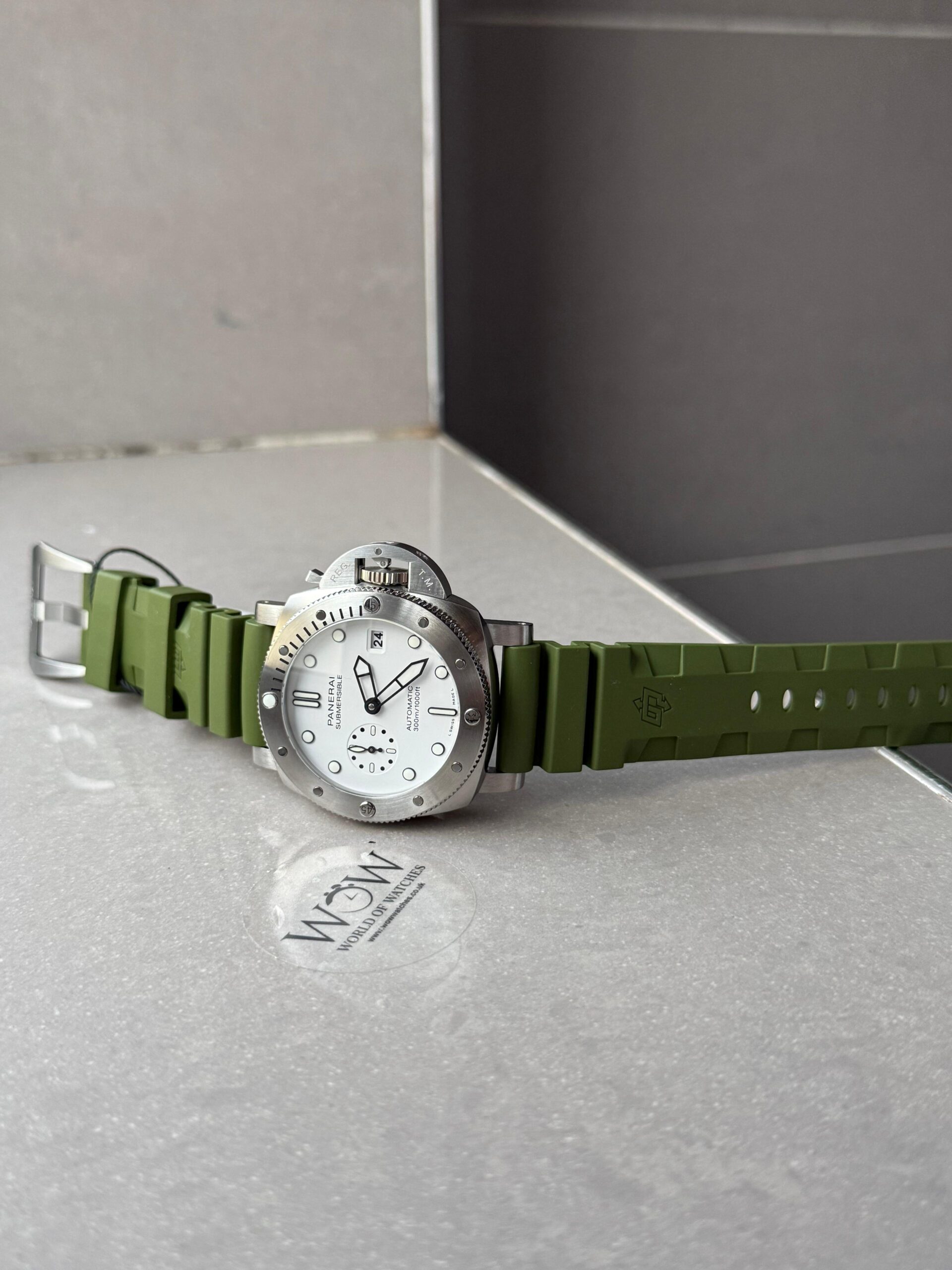 PAM1226 V SS VSF 1:1 Best Edition on Green Rubber Strap P900 - Image 13