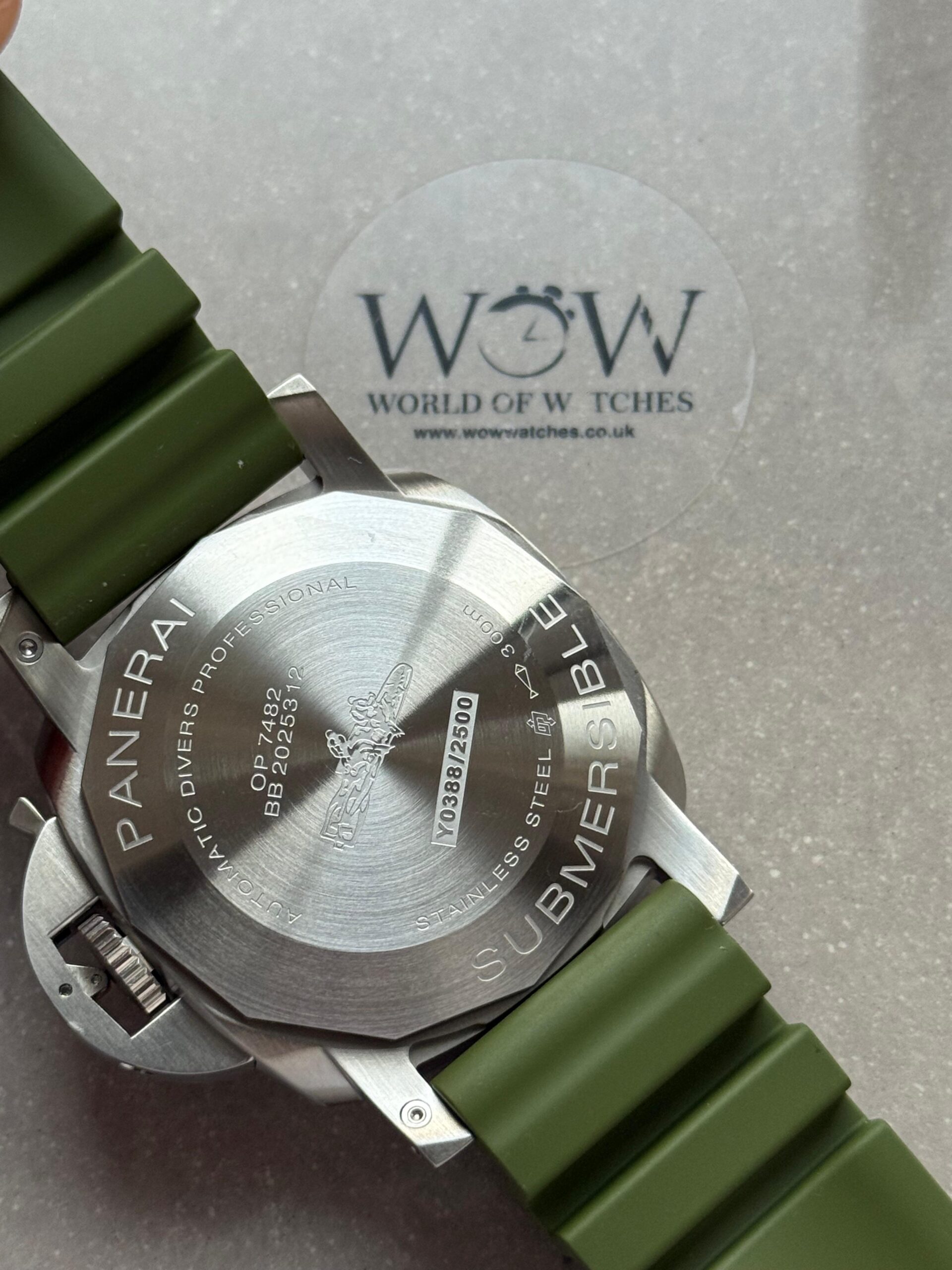 PAM1226 V SS VSF 1:1 Best Edition on Green Rubber Strap P900 - Image 10