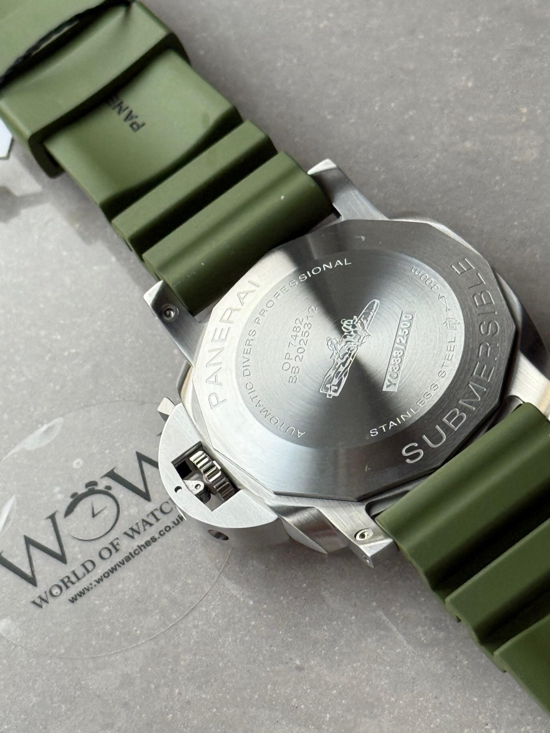 PAM1226 V SS VSF 1:1 Best Edition on Green Rubber Strap P900 - Image 9