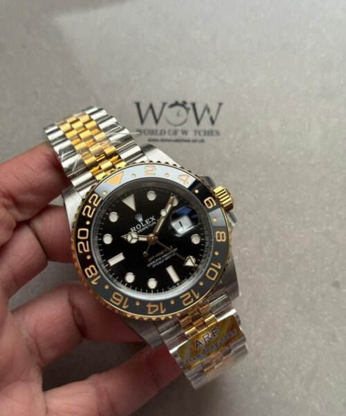 GMT Master II 126713 "Zombie" GRNR ARF Best Edition Black Dial on SS/YG Jubilee Bracelet VR3285 CHS