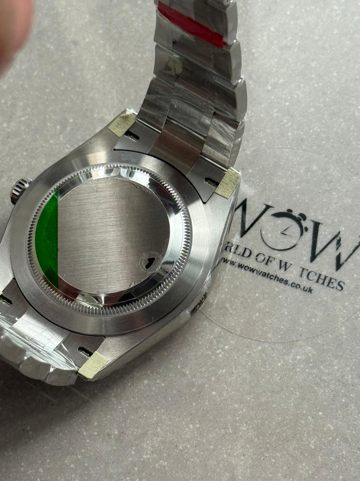 Oyster Perpetual 124300 41mm VSF 1:1 Best Edition 904L Steel Pistachio green Dial VS3235 - Image 6
