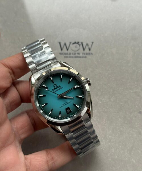 Aqua Terra 150M 38mm VSF 1:1 Best Edition Turquoise Dial on SS Bracelet VS8800