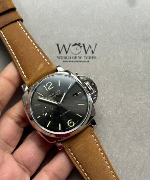 PAM904 Luminor Due VSF Best Edition Gray Dial on Brown Asso Strap AXXXIV