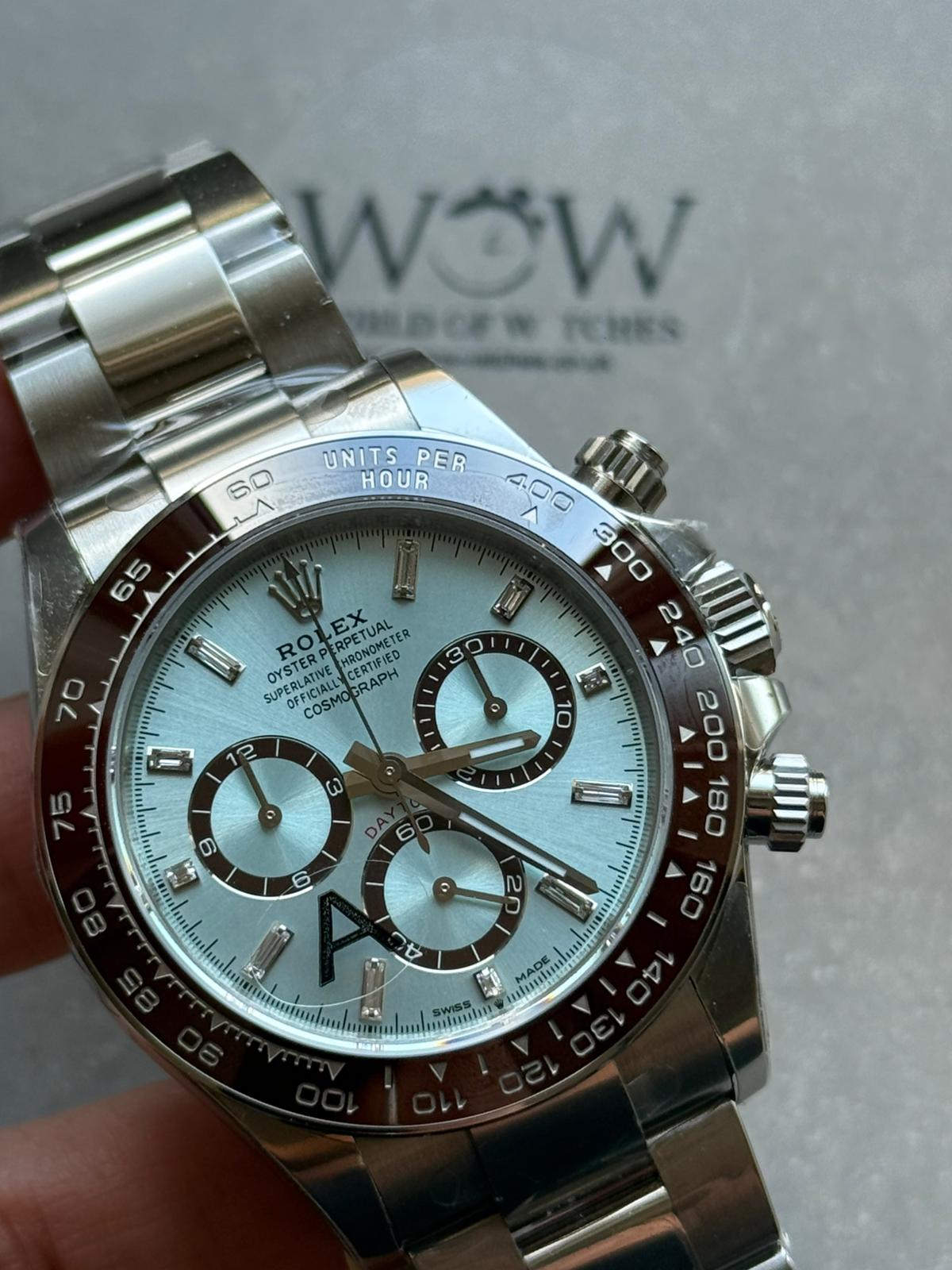 Daytona 126506 VSF 1:1 Best Edition 904L Steel Ice Blue Crystal Dial on SS Braclet DD4131 - Image 9
