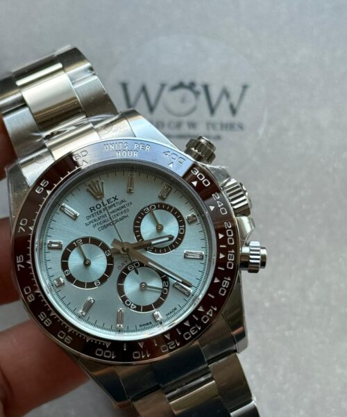 Daytona 126506 VSF 1:1 Best Edition 904L Steel Ice Blue Crystal Dial on SS Braclet DD4131