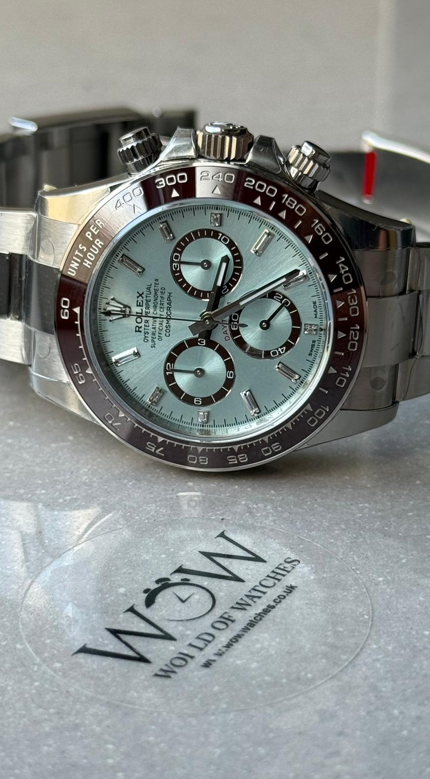 Daytona 126506 VSF 1:1 Best Edition 904L Steel Ice Blue Crystal Dial on SS Braclet DD4131 - Image 10