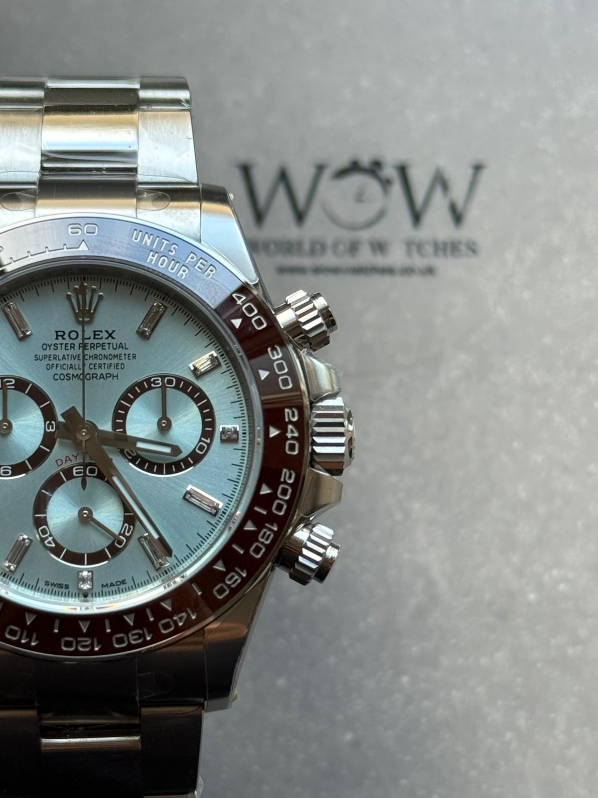Daytona 126506 VSF 1:1 Best Edition 904L Steel Ice Blue Crystal Dial on SS Braclet DD4131 - Image 2