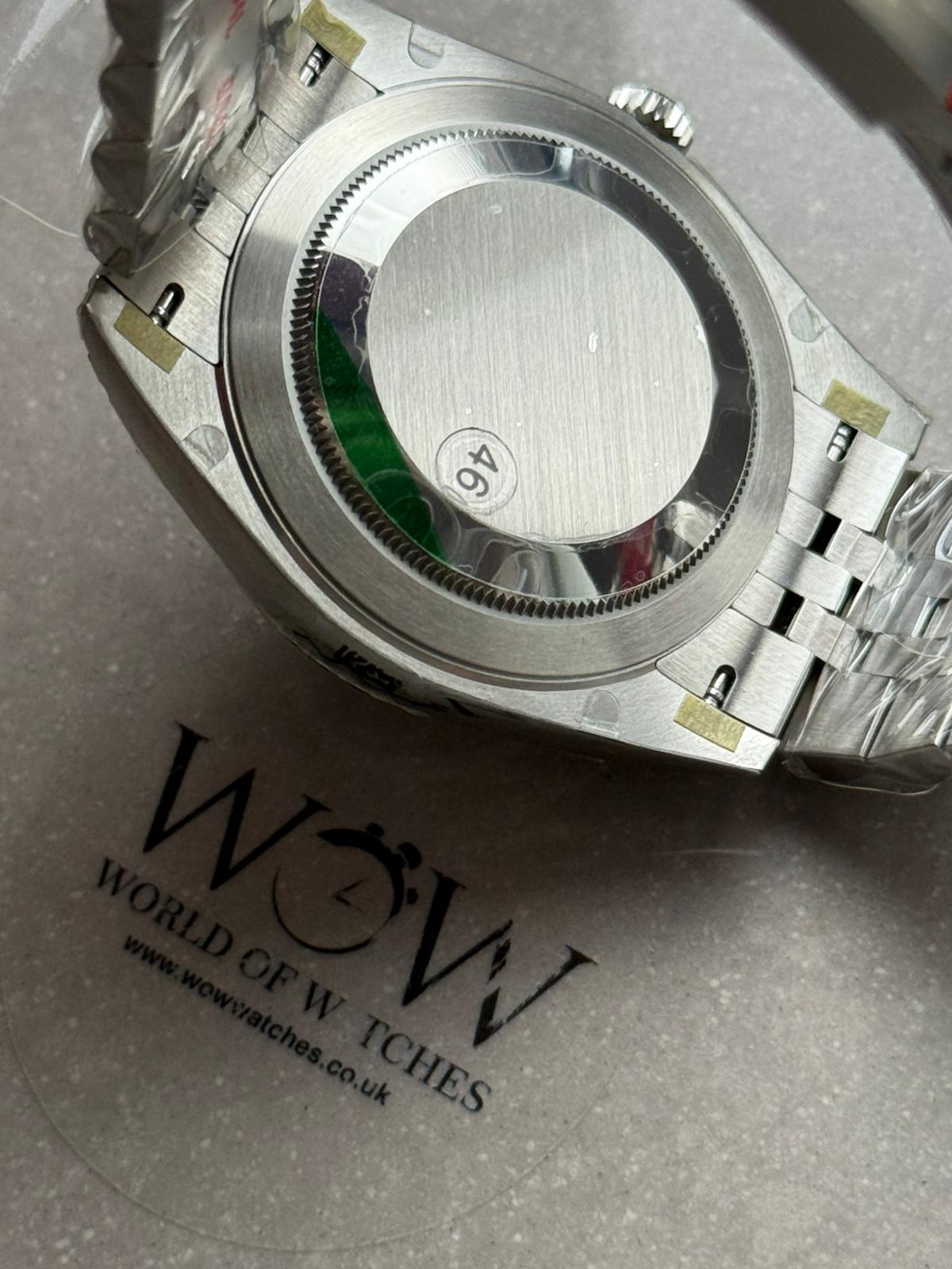 DateJust 41 126334 904L SS VSF 1:1 Best Edition Ombre green Stick Dial on Jubilee Bracelet VS3235 V2 (133g) - Image 3