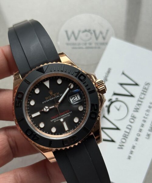 Yacht-Master 126655 ARF 1:1 Best Edition RG on Oysterflex Strap VR3235 (Gain Weight)