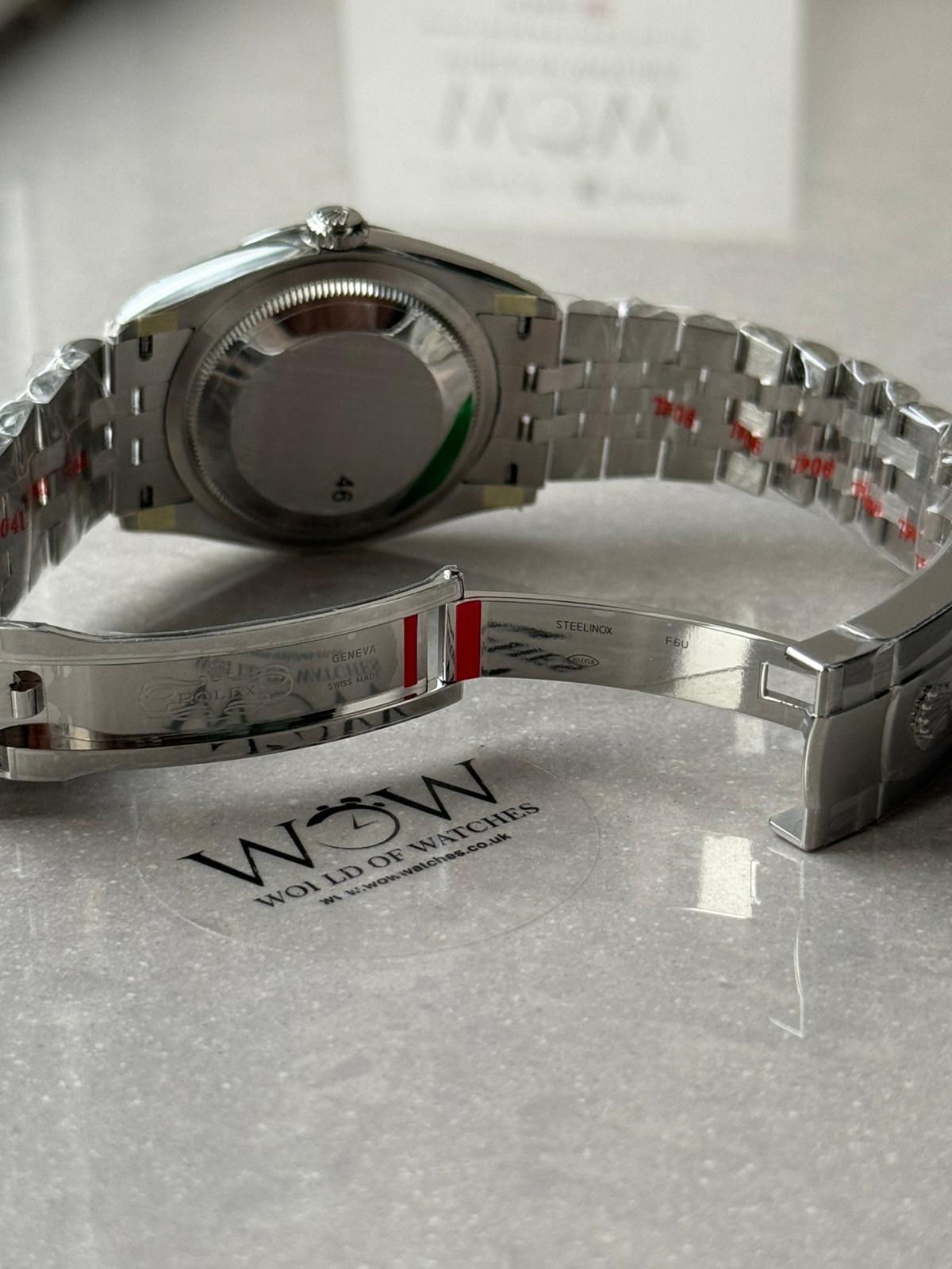 DateJust 36 126334 904L SS VSF 1:1 Best Edition Ombre green Dial on Jubilee Bracelet VS3235 V2 - Image 5